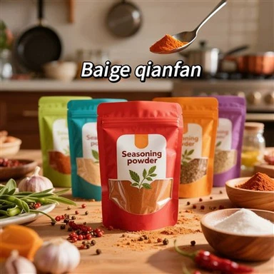 Vürtside maitseainete püstised kotid